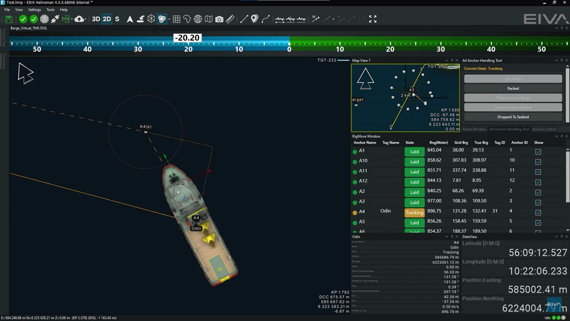 NaviPac 4.5 is the latest update to our positioning and navigation software, with new features such as rig move and tug management