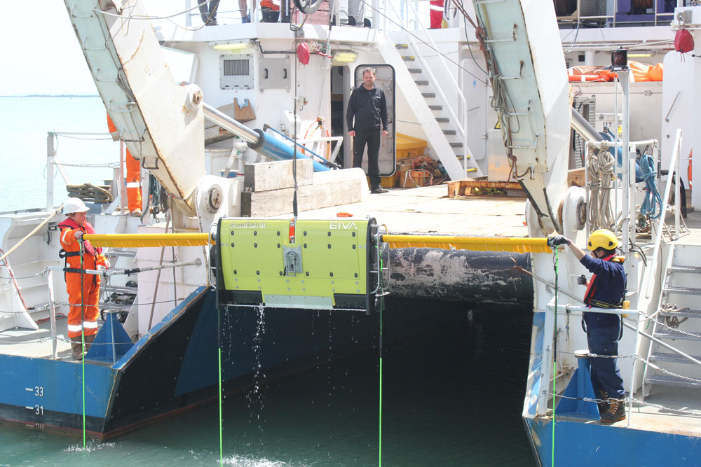 ScanFish deployment by BibbyHydroMap for UXO surveying