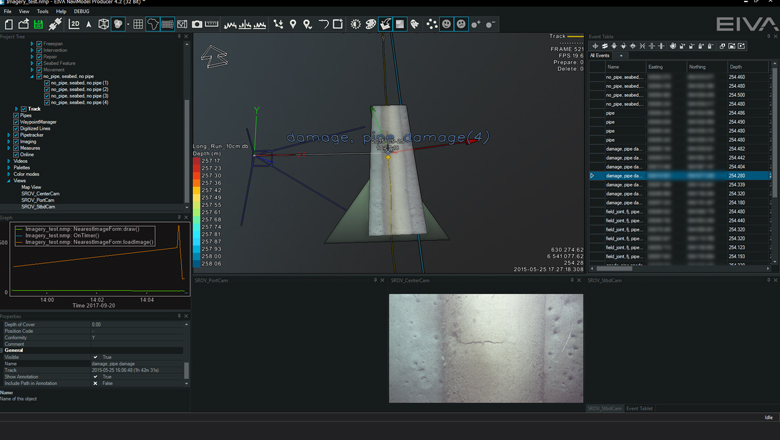 Deep Learning damaged pipe