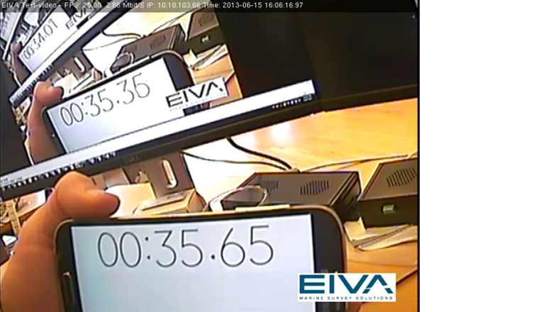 Latency test of NaviPac