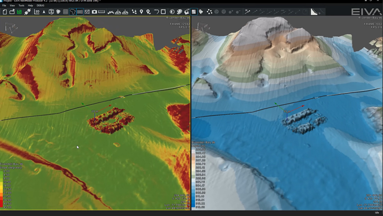 EIVA NaviModel - multiple synchronised views