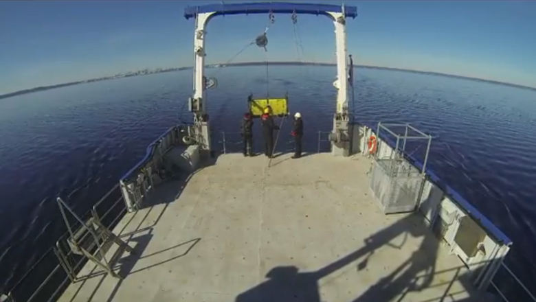 ScanFish horizontal steering option in action