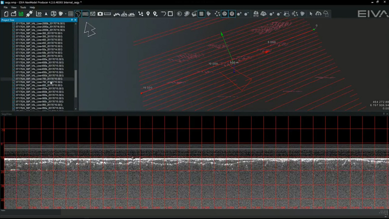 EIVA NaviSuite - Bringing SEG-Y data into the 3D world of NaviModel