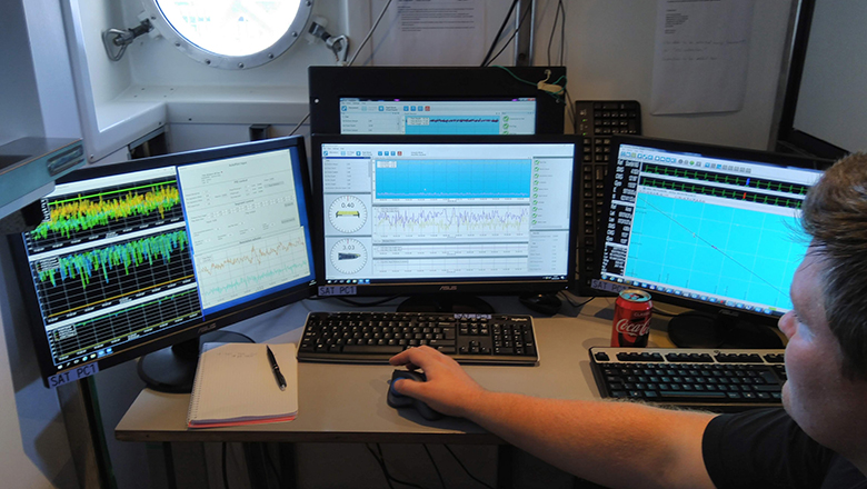 Monitoring the performance of ScanFish XL