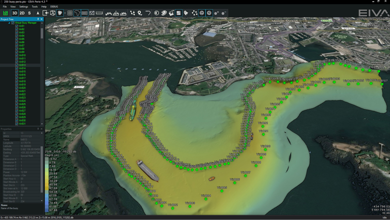 NaviSuite Perio now deploys 250 virtual marker buoys from 1 transponder