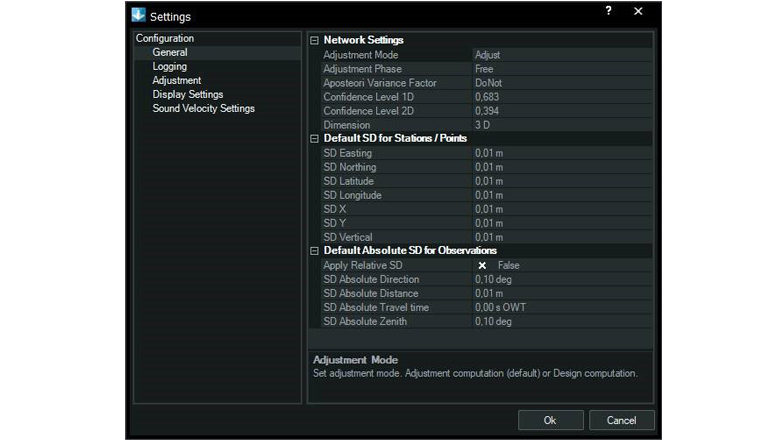 User-defined station settings for network adjustment