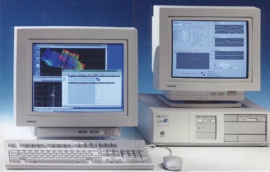 Early version of NaviScan on old PC DOS Windows 3.10