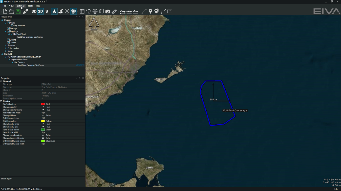 bin grid data P6/11 NaviModel NaviSuite