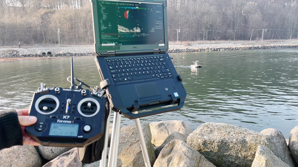 navisuire kuda hydrographic survey radio-controlled joystick manual