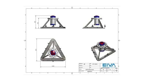 Sentinel V ADCP bottom frame