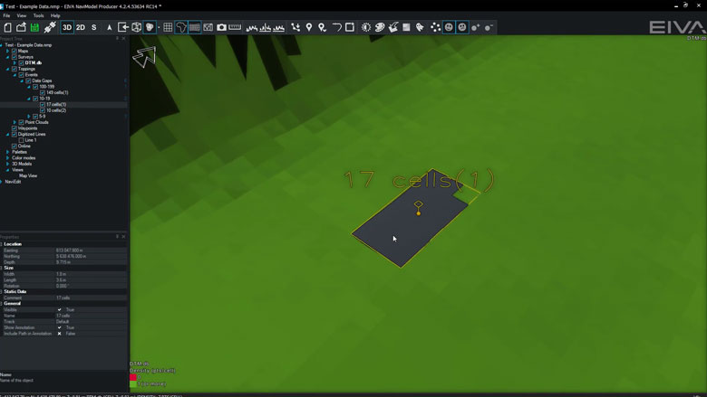 Automatic gap detection