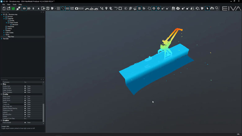 EC-3D can be used to clean point clouds.