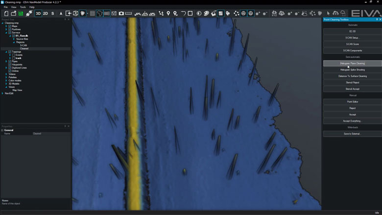 Histogram Plane Cleaning