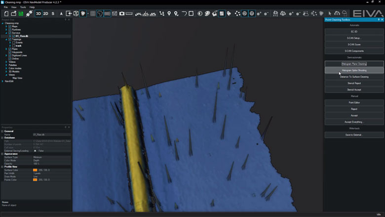 Histogram Spike Shooting