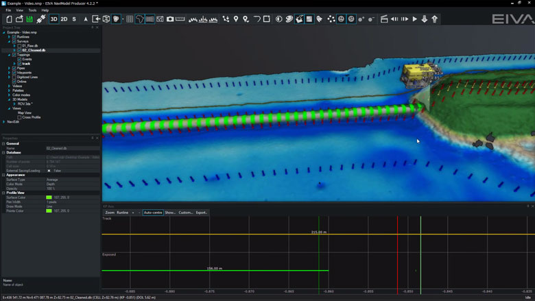 3D/4D data modelling and visualisation - NaviModel
