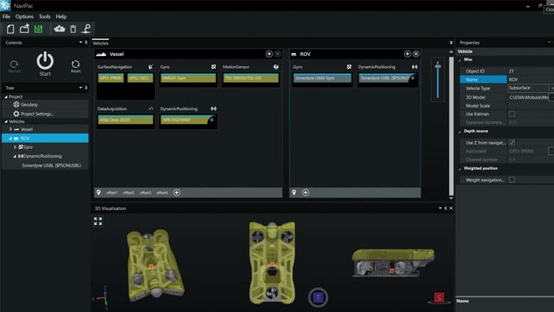 NaviSuite Mobula Sonar (Blue Robotics) 