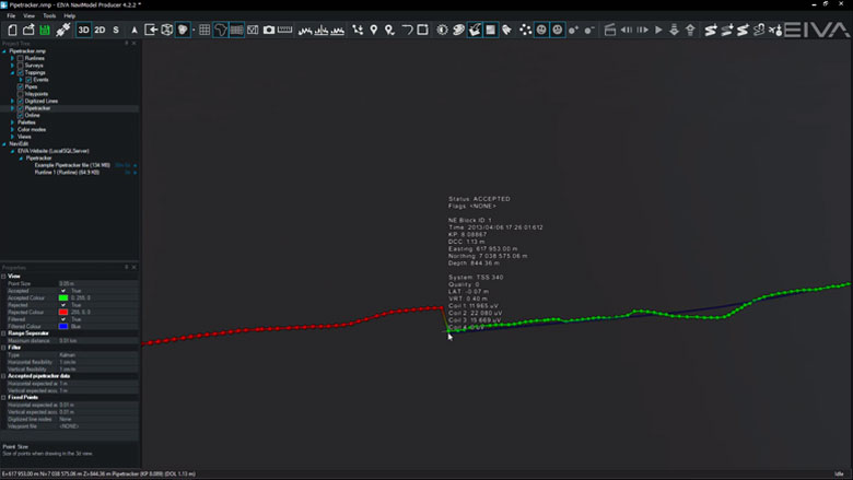 Pipe-tracker integration and pipe-tracker statistical tools