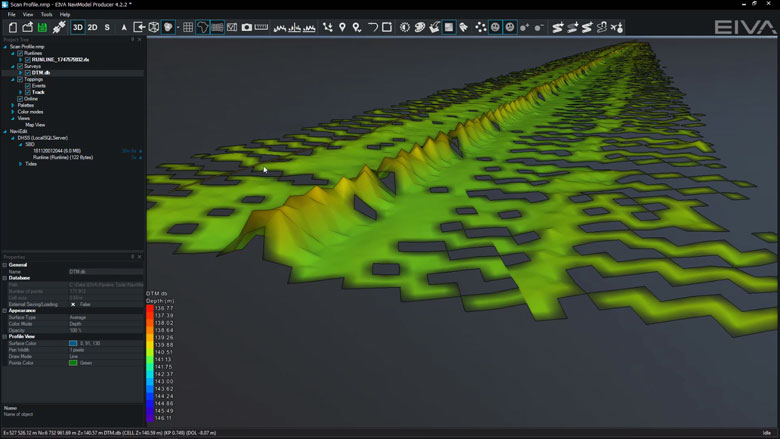 Scan-based pipe location