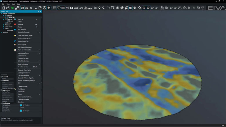Smooth surface