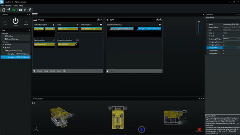 Subsurface positioning (USBL, DVL, INS, Gyro, IMU)