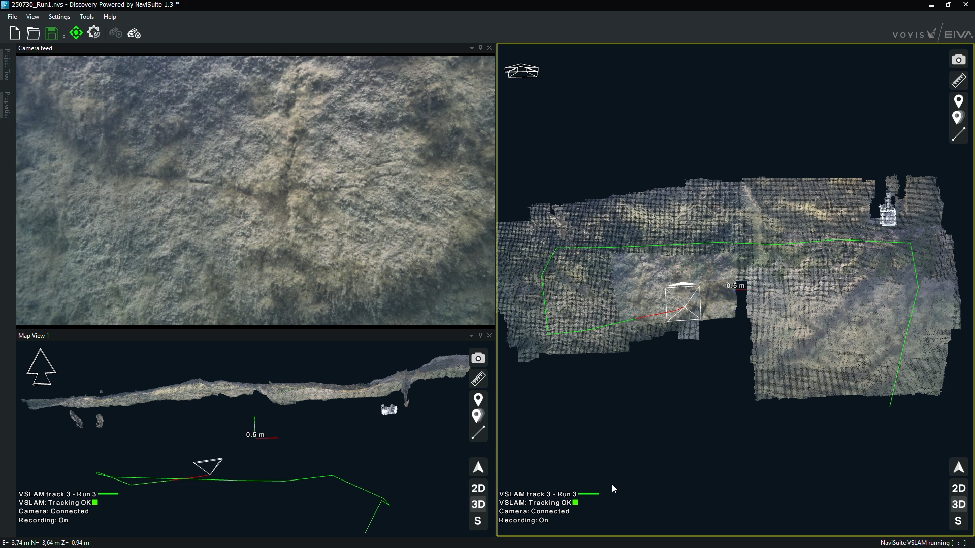 Voyis VSLAM Powered by EIVA NaviSuite