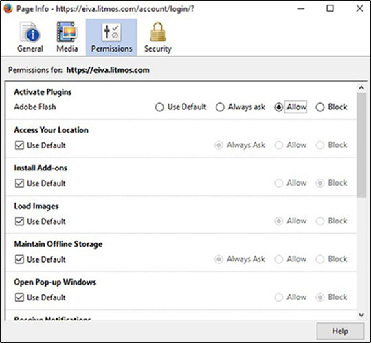 Enable Flash in Firefox