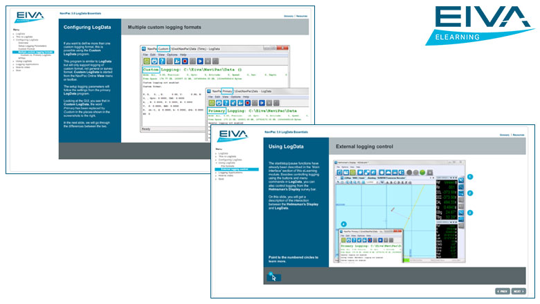 NaviPac 3.9 LogData eLearning module