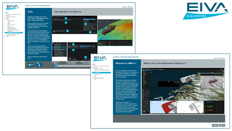 NaviPac 4.1 Helmsman’s Display eLearning module